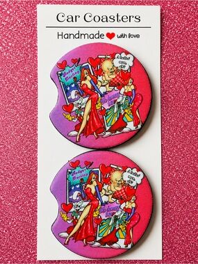 COPY - jessica and roger rabbit coasters